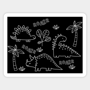 Dinosaur drawing Magnet